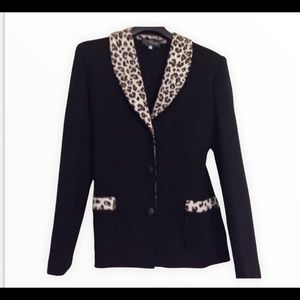 🔴ITALIAN Classy Heavy Knit Jacket Size54=L-XL